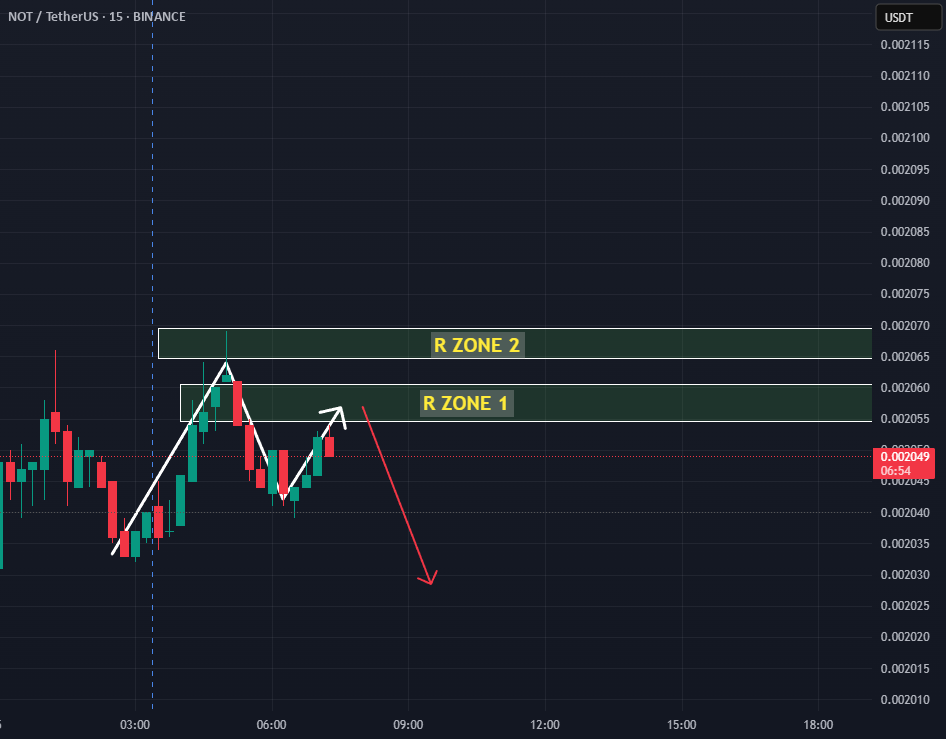 حرکت بعدی NOT به USDT